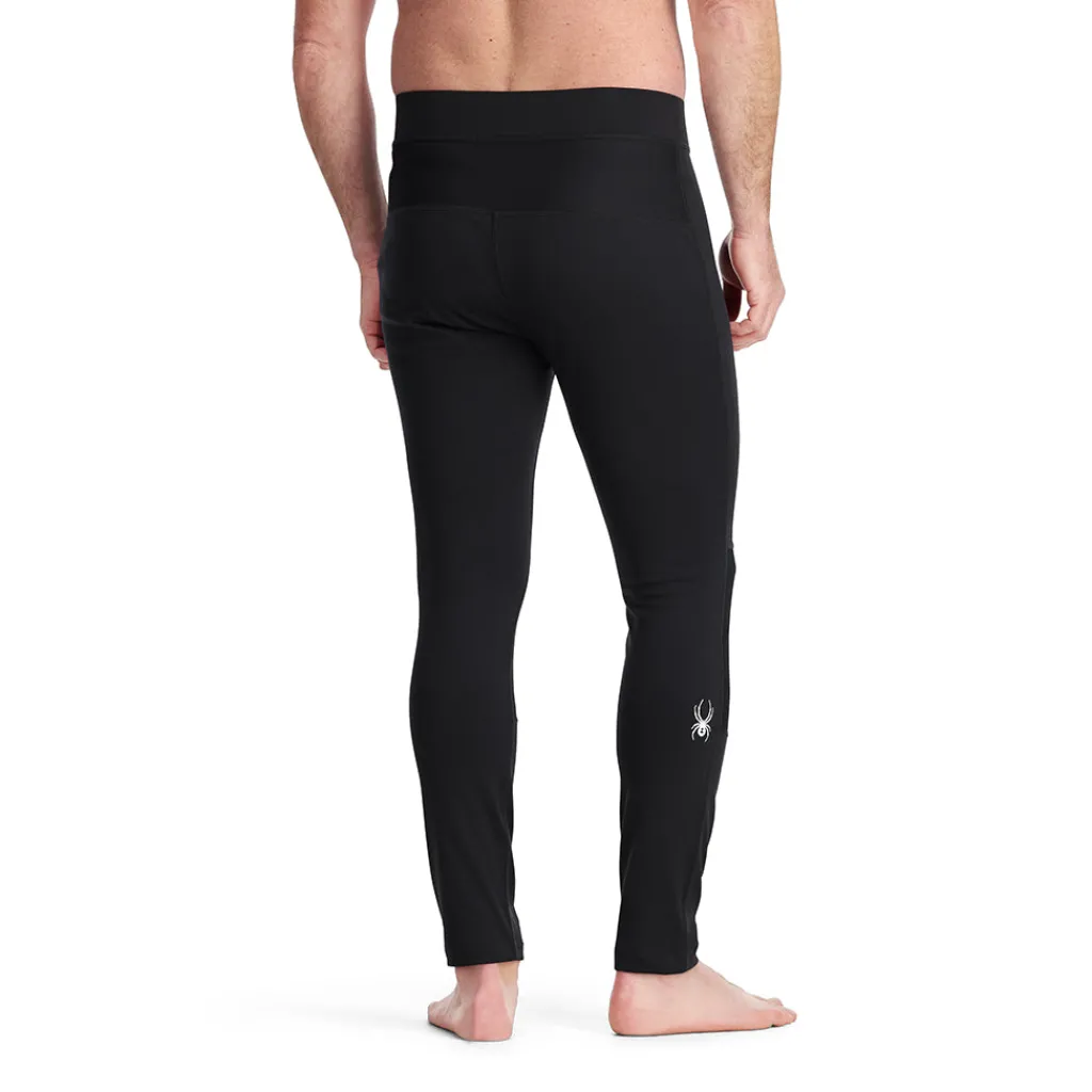 Baselayers | Freeski*Spyder Mens Stretch Charger Pants - BLACK