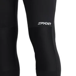 Baselayers | Freeski*Spyder Mens Stretch Charger Pants - BLACK