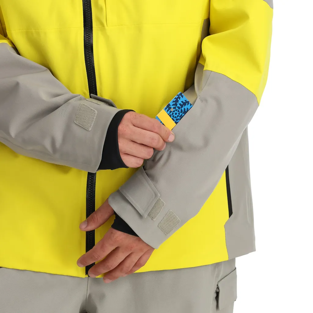 Shell | Backcountry*Spyder Mens Taos - Acid Yellow ACIDYELLOW