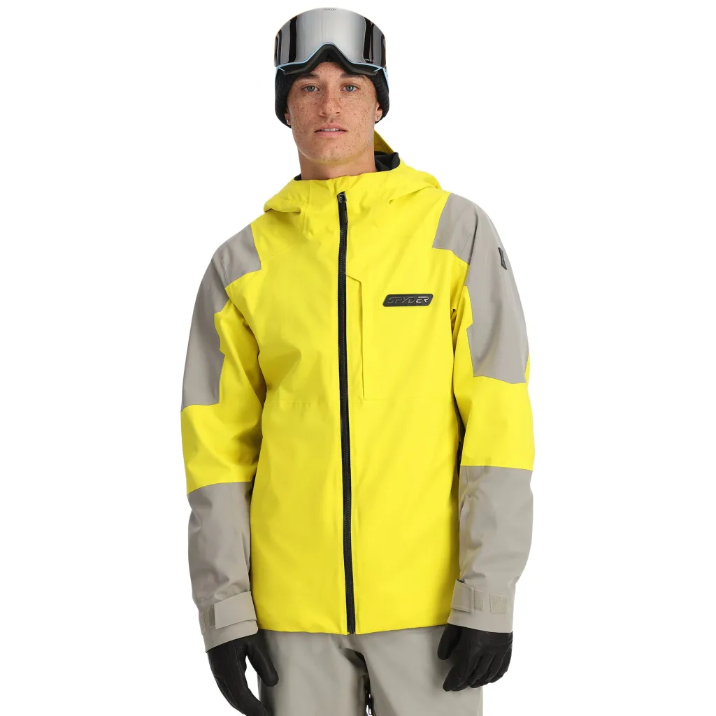 Shell | Backcountry*Spyder Mens Taos - Acid Yellow ACIDYELLOW