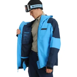 Shell | Backcountry*Spyder Mens Taos - Aether Blue AETHERBLUE