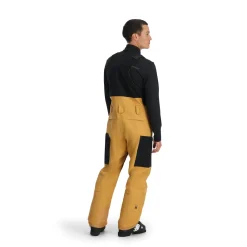 Bibs | Insulated*Spyder Mens Terrain Bib - CARAMEL