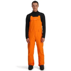 Bibs | Insulated*Spyder Mens Terrain Bib - Orange Shock ORANGESHOCK