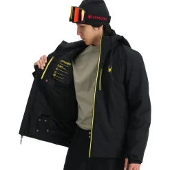 Insulated*Spyder Mens Tripoint - BLACK
