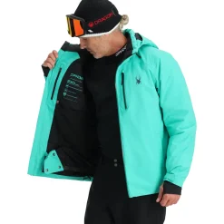 Insulated*Spyder Mens Tripoint - Teal Green TEALGREEN
