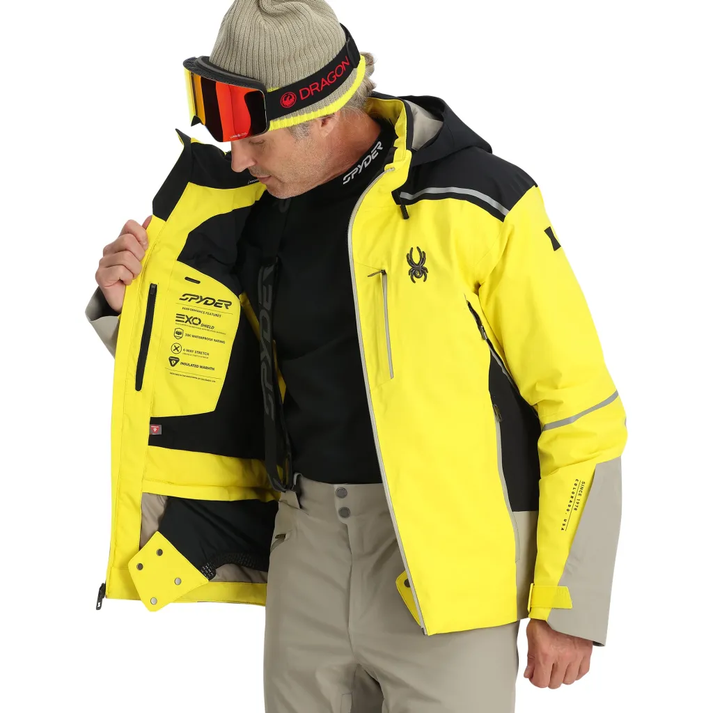 Insulated*Spyder Mens Vanqysh - Acid Yellow ACIDYELLOW