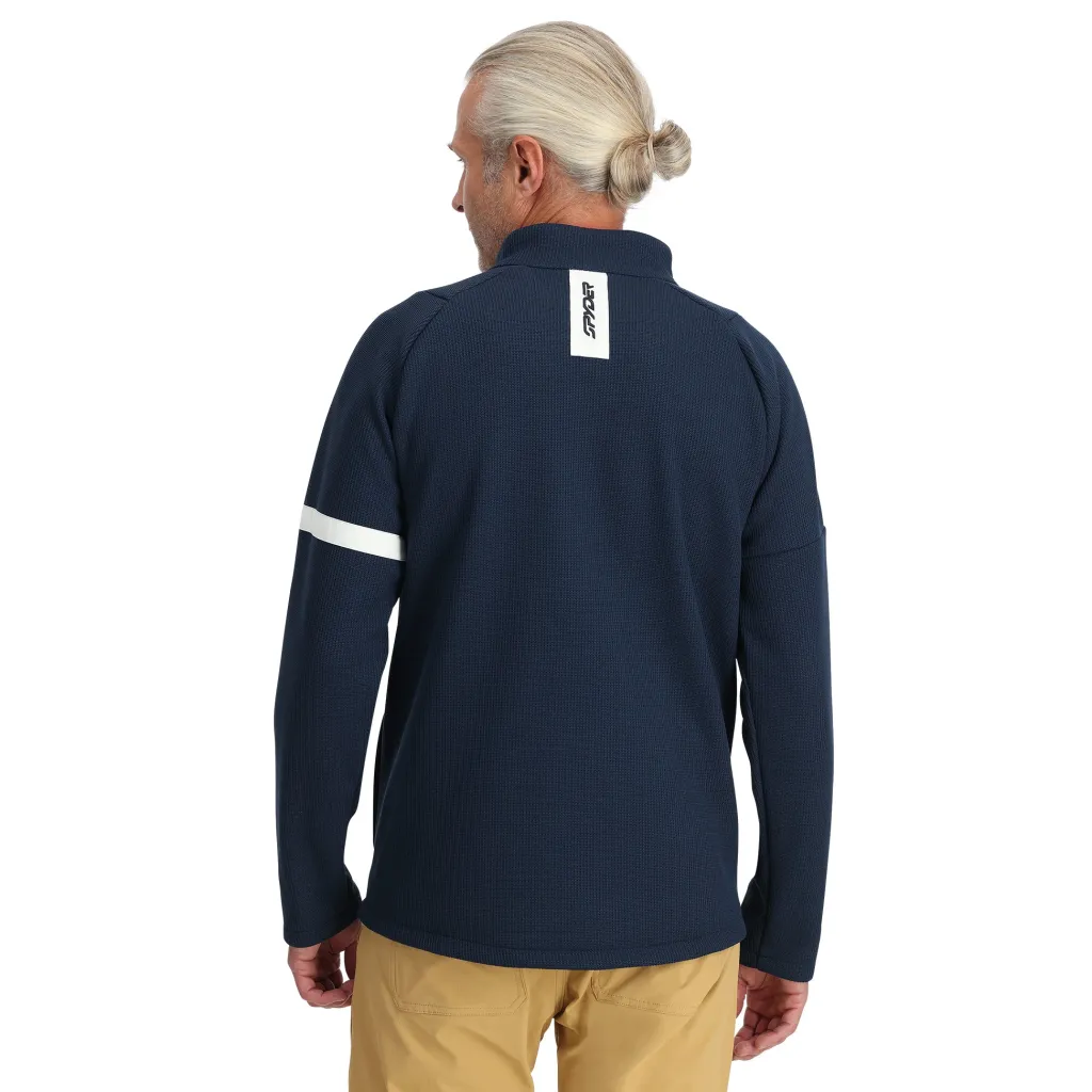 Midlayers | Fleece*Spyder Mens Wengen Bandit Full Zip - True Navy TRUENAVY