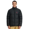Midlayers | Down*Spyder Mens Windom Down Jacket - BLACK