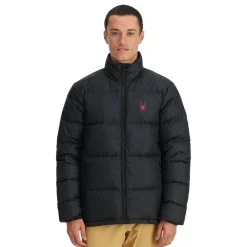 Midlayers | Down*Spyder Mens Windom Down Jacket - BLACK