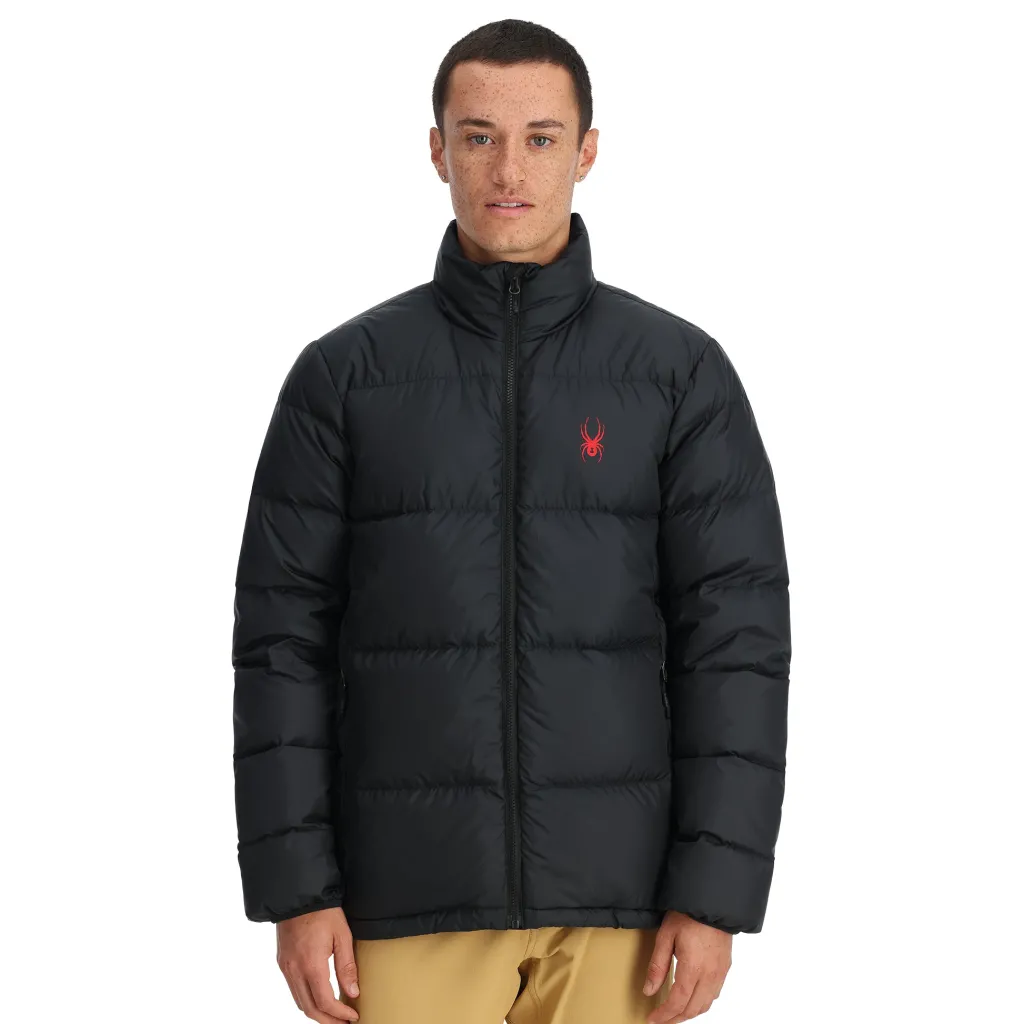 Midlayers | Down*Spyder Mens Windom Down Jacket - BLACK
