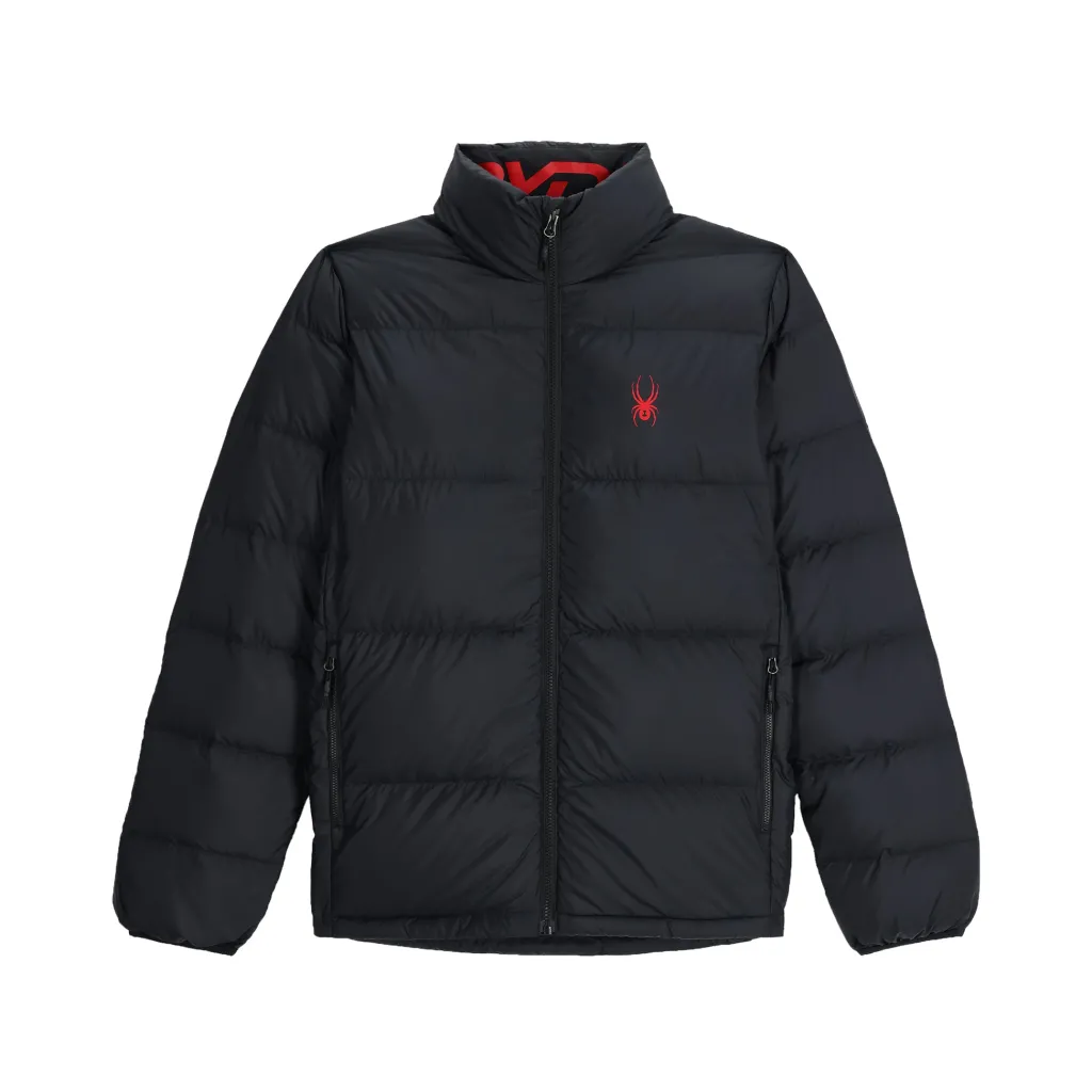 Midlayers | Down*Spyder Mens Windom Down Jacket - BLACK