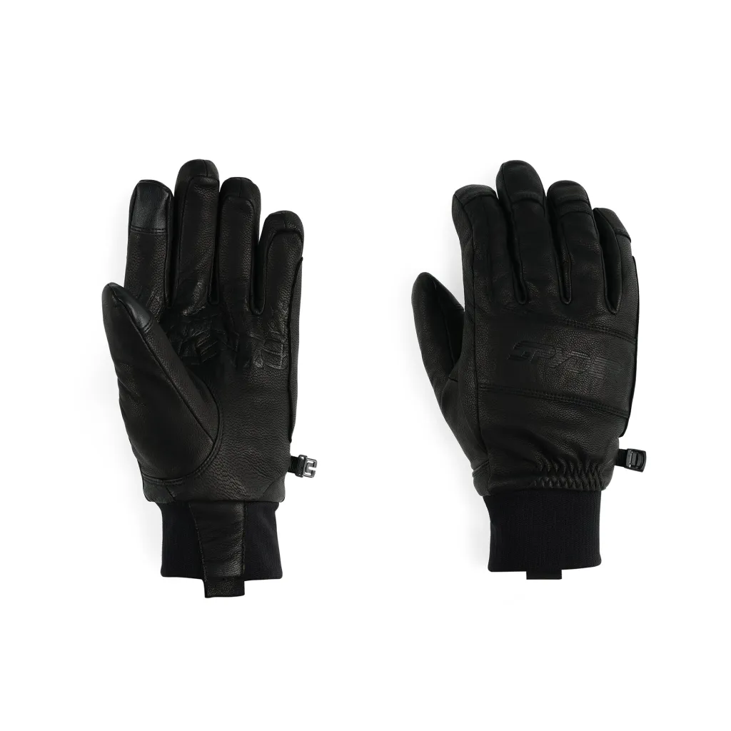 Gloves | Freeski*Spyder Mens Work - BLACK