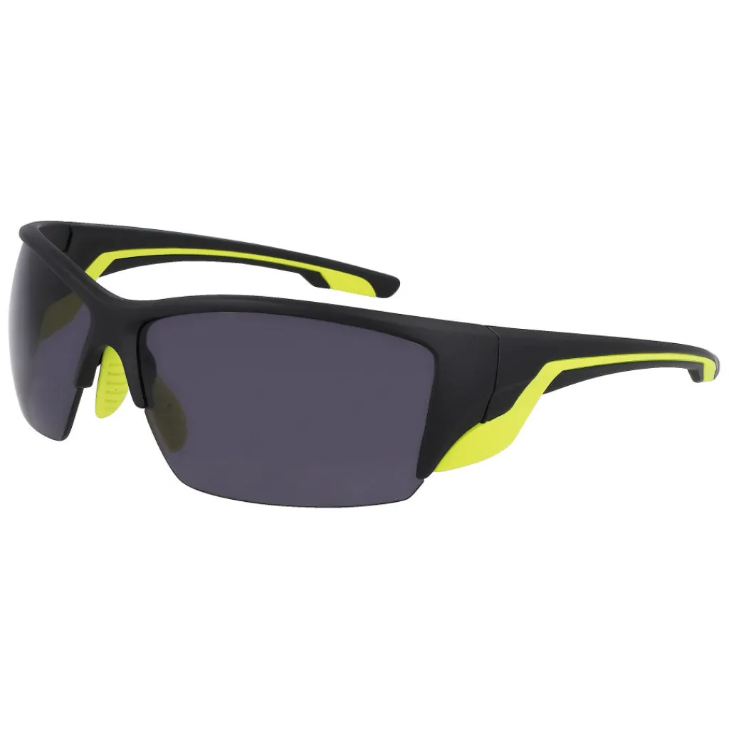 Eyewear | Eyewear*Spyder Semi-Rim Sport Wrap Sunglasses - BLACK