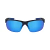Eyewear | Eyewear*Spyder Semi-Rim Wrap Sunglasses - NAVY