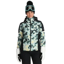 Insulated*Spyder Womens Andorra - Tie Dye Vanilla Latte TIEDYEVANILLALATTE