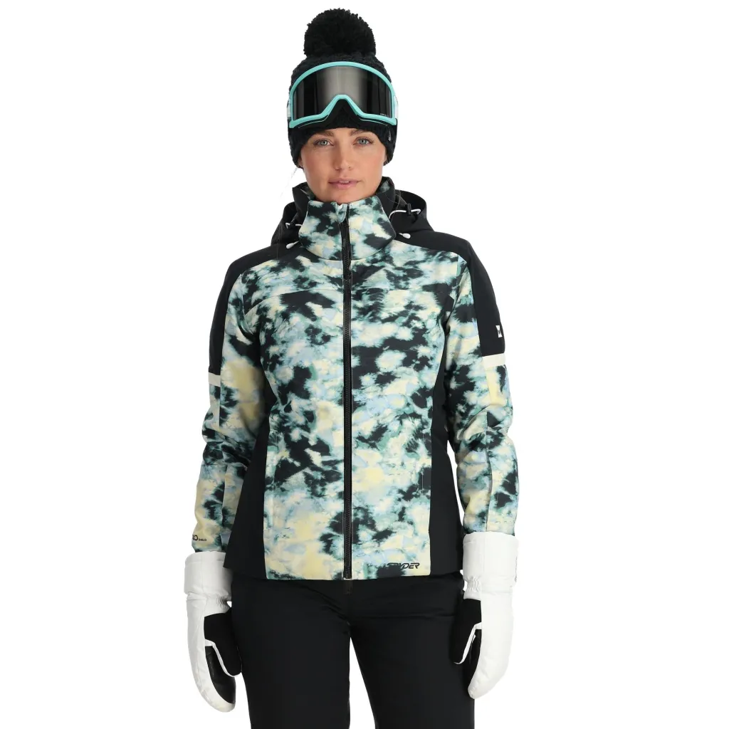 Insulated*Spyder Womens Andorra - Tie Dye Vanilla Latte TIEDYEVANILLALATTE