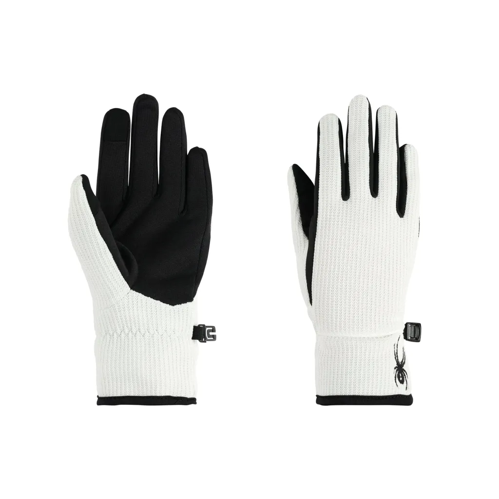 Gloves*Spyder Womens Bandita - WHITE