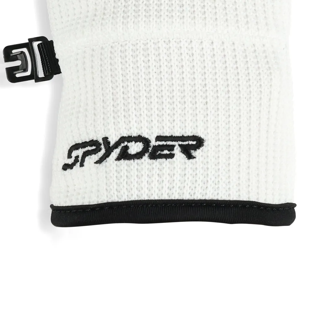 Gloves*Spyder Womens Bandita - WHITE