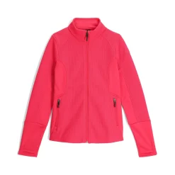 Midlayers*Spyder Womens Bandita Full Zip - Prism Pink PRISMPINK