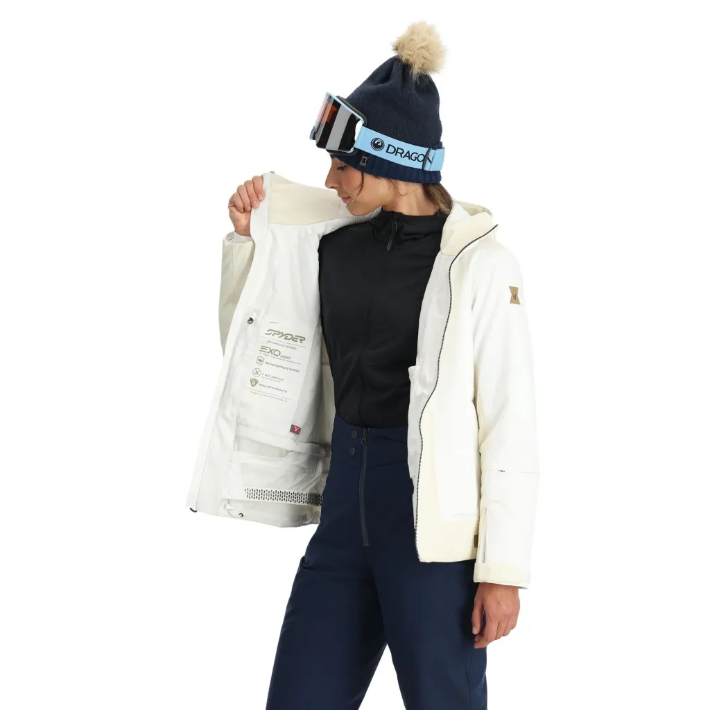 Insulated*Spyder Womens Cascade - WHITE