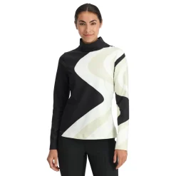 Baselayers*Spyder Womens Chute Turtleneck - BLACK