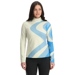 Baselayers*Spyder Womens Chute Turtleneck - Vanilla Latte VANILLALATTE