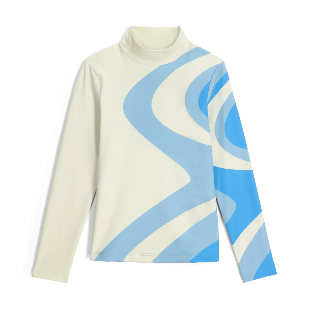 Baselayers*Spyder Womens Chute Turtleneck - Vanilla Latte VANILLALATTE