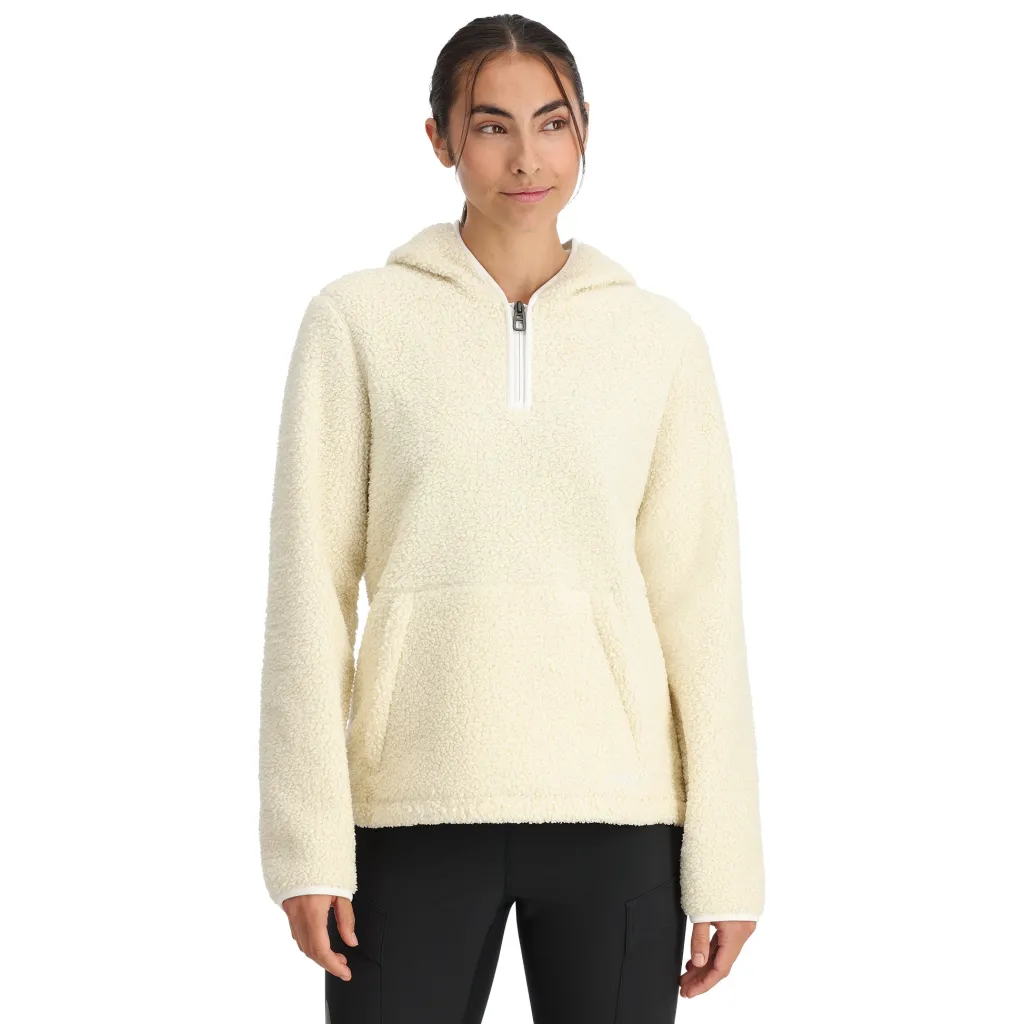 Midlayers | Freeski*Spyder Womens Cloud Fleece Hoodie - Vanilla Latte VANILLALATTE