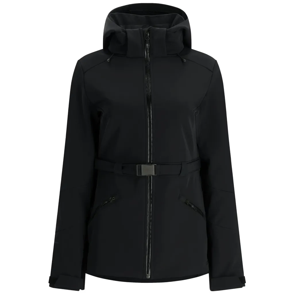 Softshell*Spyder Womens Glacial Softshell - BLACK