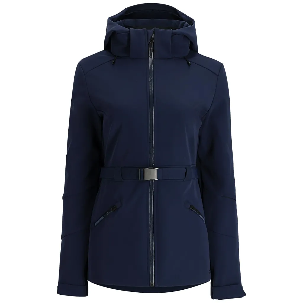Softshell*Spyder Womens Glacial Softshell - True Navy TRUENAVY