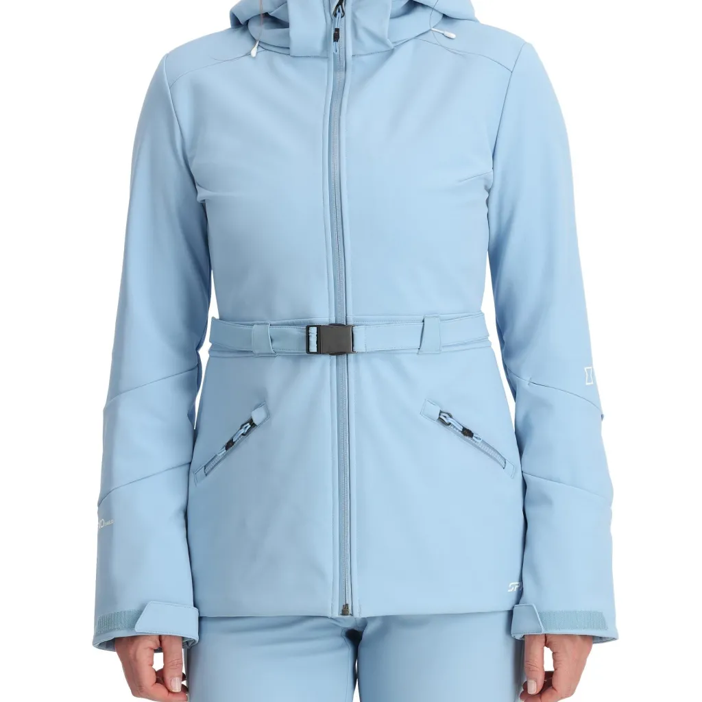 Softshell*Spyder Womens Glacial Softshell - Blue Drift BLUEDRIFT