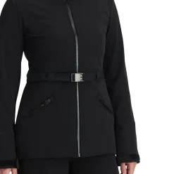 Softshell*Spyder Womens Glacial Softshell - BLACK
