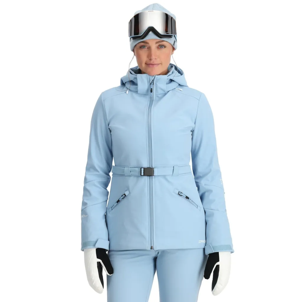 Softshell*Spyder Womens Glacial Softshell - Blue Drift BLUEDRIFT
