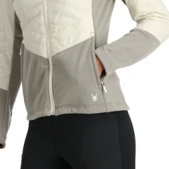 Down | Backcountry*Spyder Womens Glissade - Vanilla Latte VANILLALATTE
