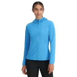 Midlayers | Fleece*Spyder Womens Gridweb Hoodie - Aether Blue AETHERBLUE