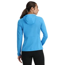 Midlayers | Fleece*Spyder Womens Gridweb Hoodie - Aether Blue AETHERBLUE