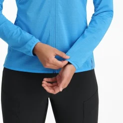 Midlayers | Fleece*Spyder Womens Gridweb Hoodie - Aether Blue AETHERBLUE
