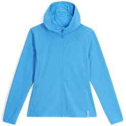 Midlayers | Fleece*Spyder Womens Gridweb Hoodie - Aether Blue AETHERBLUE