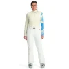 Insulated*Spyder Womens On Piste Bib - WHITE