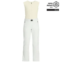 Insulated*Spyder Womens On Piste Bib - WHITE