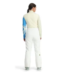 Insulated*Spyder Womens On Piste Bib - WHITE