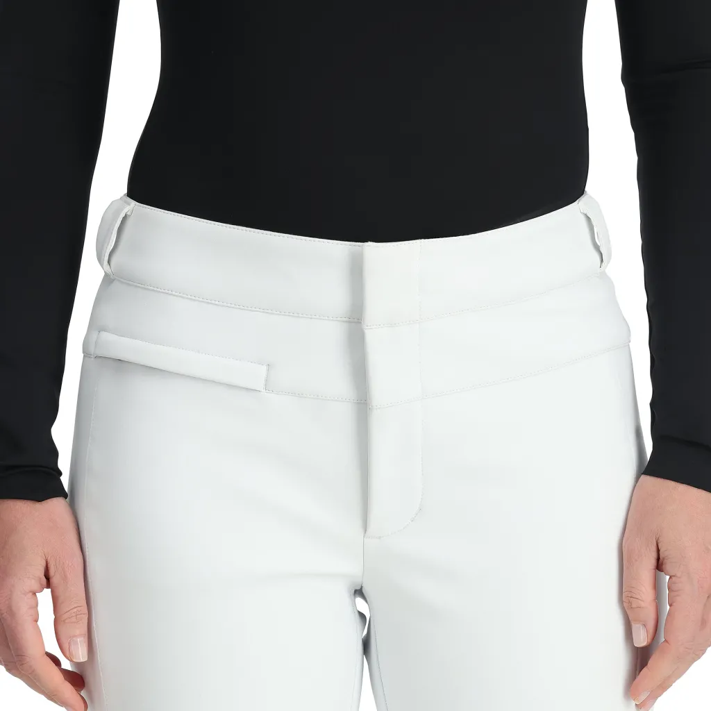 Softshell*Spyder Womens Orb Softshell Pants - WHITE