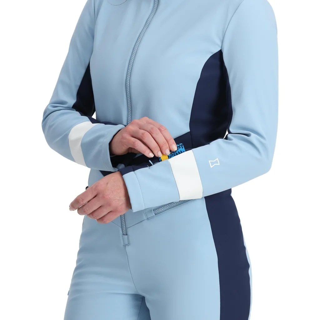 Softshell | Softshell*Spyder Womens Origin Softshell Suit - Blue Drift BLUEDRIFT