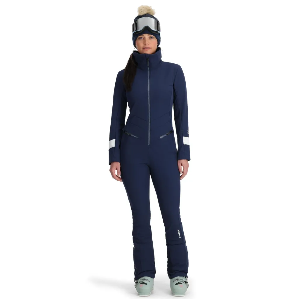 Softshell*Spyder Womens Origin Softshell Suit - True Navy TRUENAVY