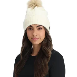 Hats*Spyder Womens Plait - Vanilla Latte VANILLALATTE