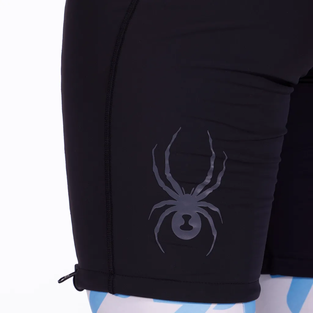 Race*Spyder Womens Softshell Training Short - BLACK