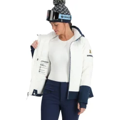Insulated*Spyder Womens Soleil - WHITE