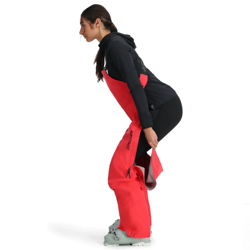 Bibs | Backcountry*Spyder Womens Solitaire Bib - Prism Pink PRISMPINK