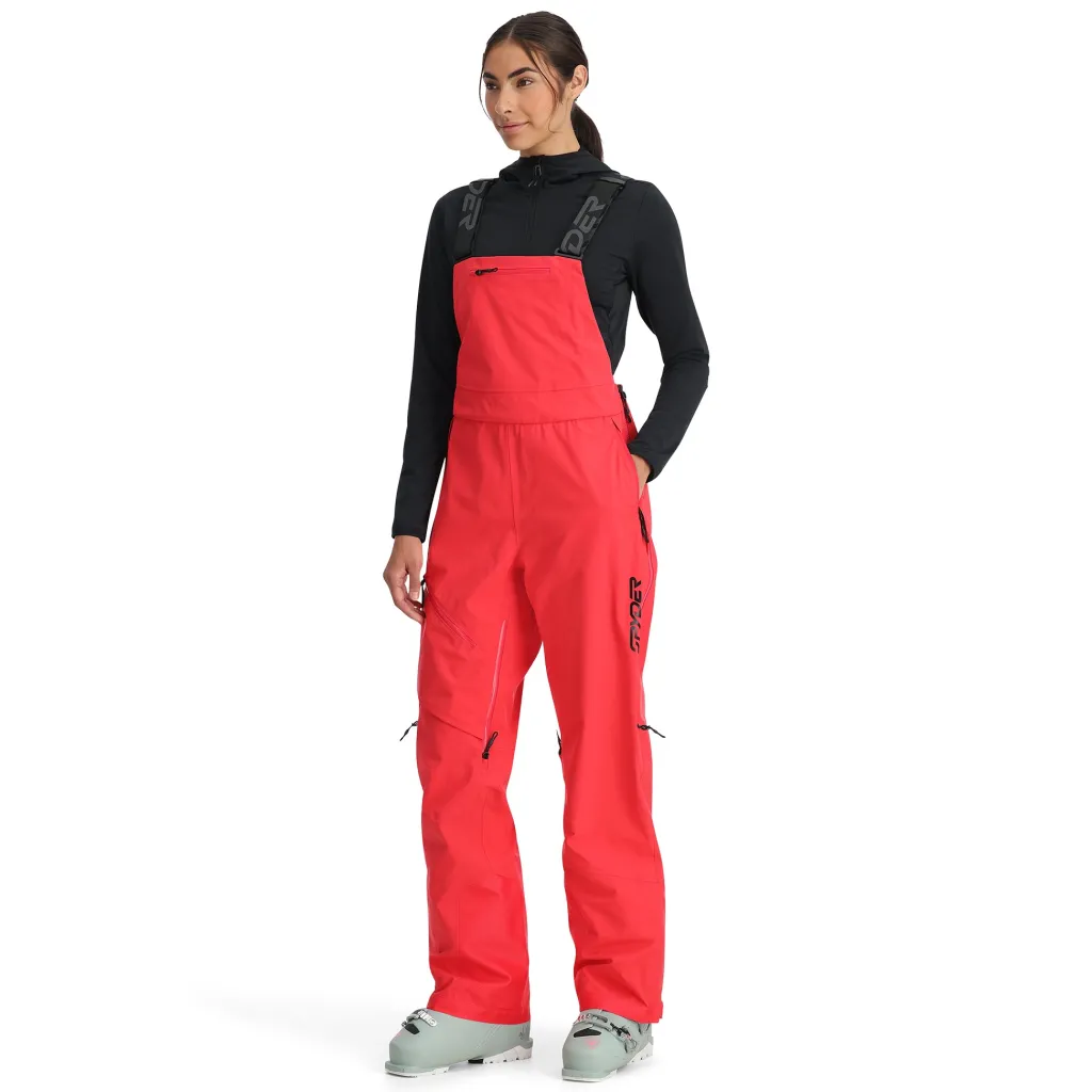 Bibs | Backcountry*Spyder Womens Solitaire Bib - Prism Pink PRISMPINK