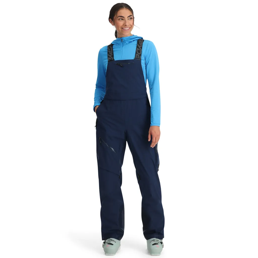 Backcountry | Freeski*Spyder Womens Solitaire Bib - True Navy TRUENAVY